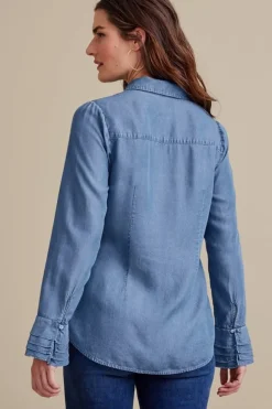 Soft Surroundings Sonnet Tencel™ Shirt| Tops