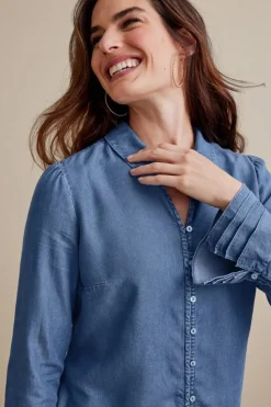 Soft Surroundings Sonnet Tencel™ Shirt| Tops