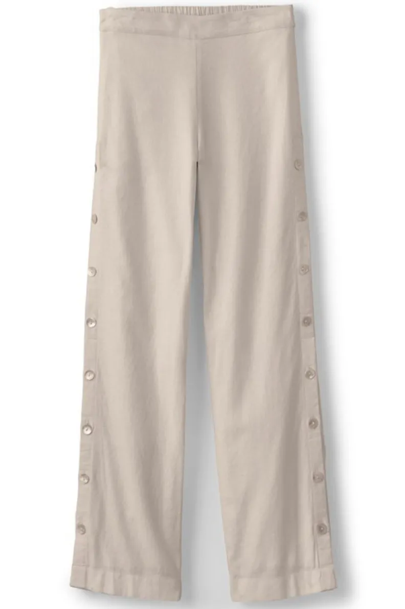 Soft Surroundings Sonoma Linen Blend Wide Leg Pants| Pants