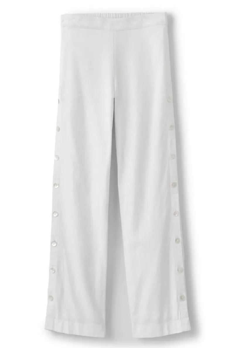 Soft Surroundings Sonoma Linen Blend Wide Leg Pants| Pants