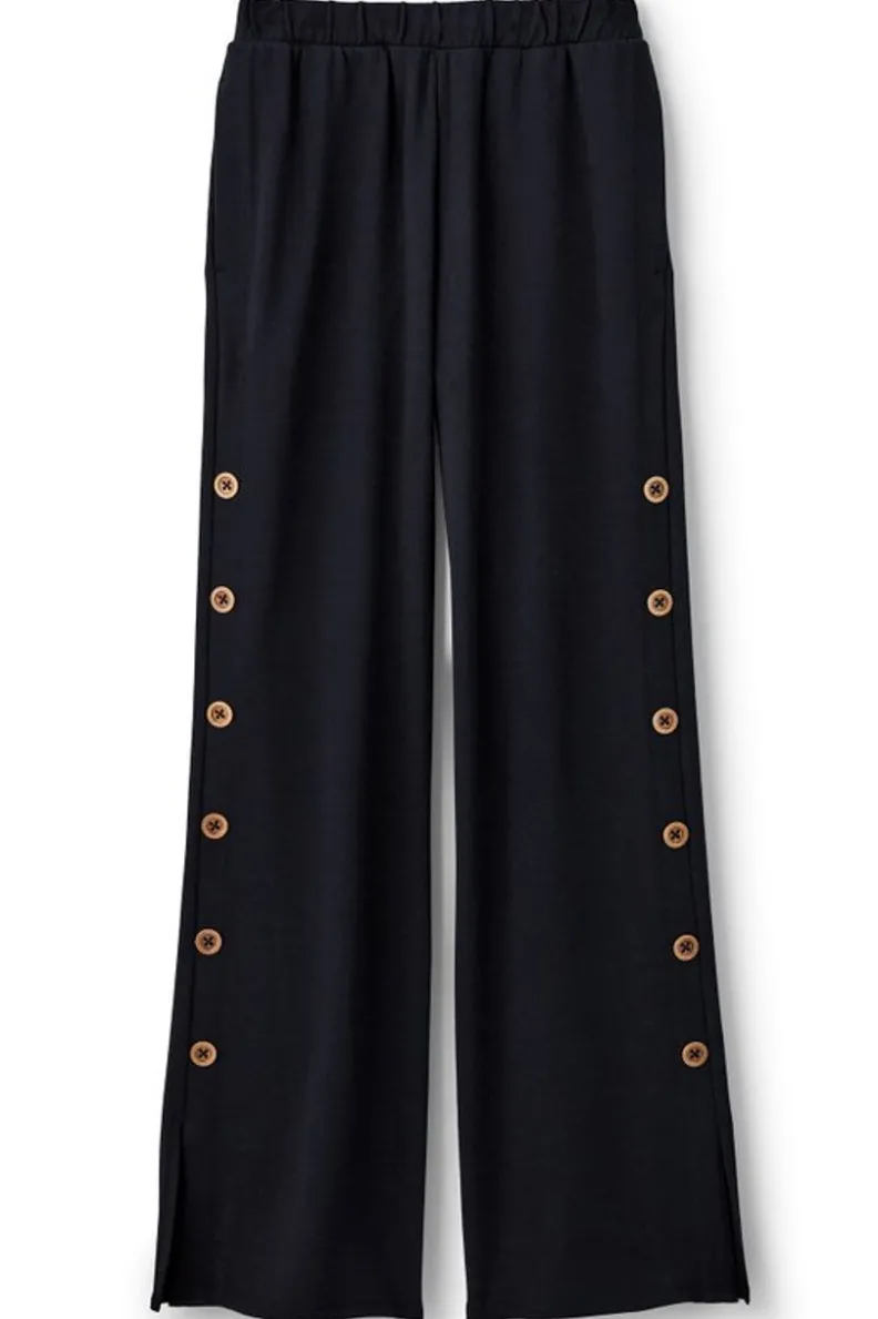 Soft Surroundings Sorrento French Terry Wide Leg Pants| Pants