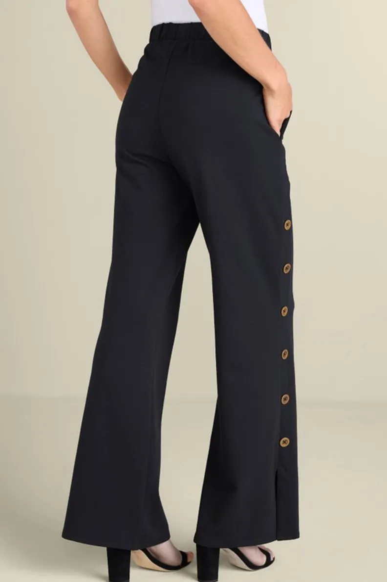 Soft Surroundings Sorrento French Terry Wide Leg Pants| Pants