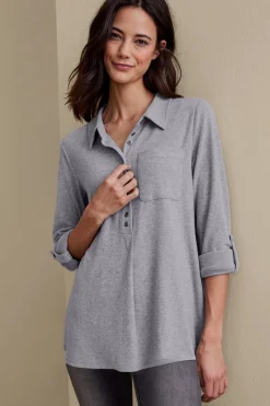 Soft Surroundings Take It Easy Top| Tops