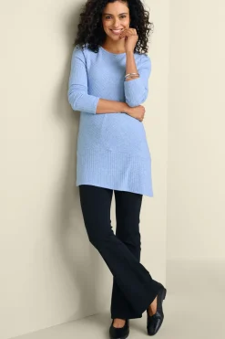 Soft Surroundings Textured Asymmetrical Tunic| Tops