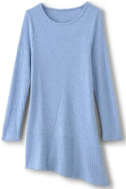Soft Surroundings Textured Asymmetrical Tunic| Tops