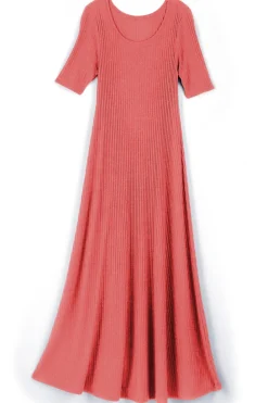 Soft Surroundings Textured Short Sleeve Santiago Dress| Dresses