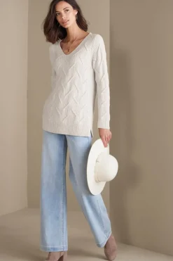 Soft Surroundings Trina Chenille Sweater| Tops|Sweaters & Cardigans