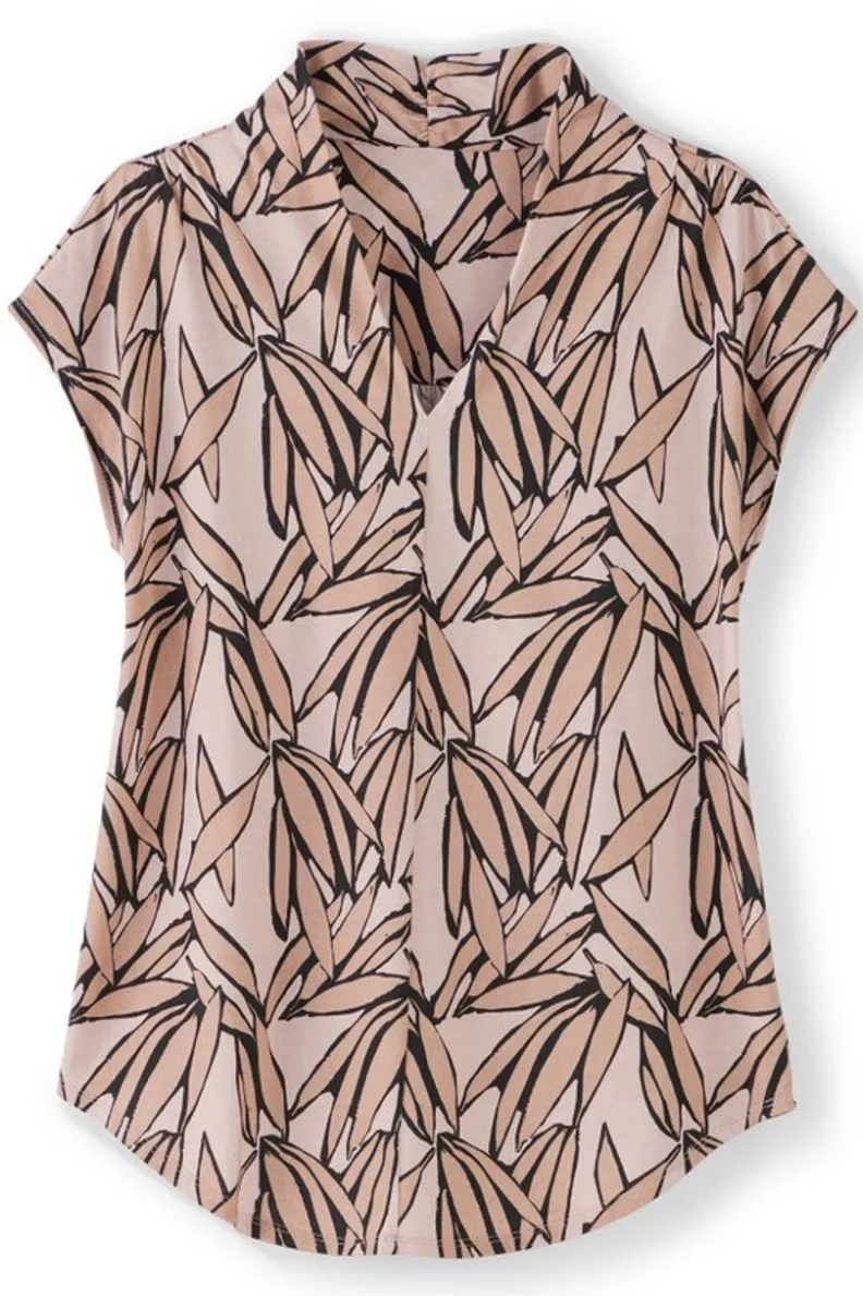 Soft Surroundings Twilight Luau Printed Tunic| Tops