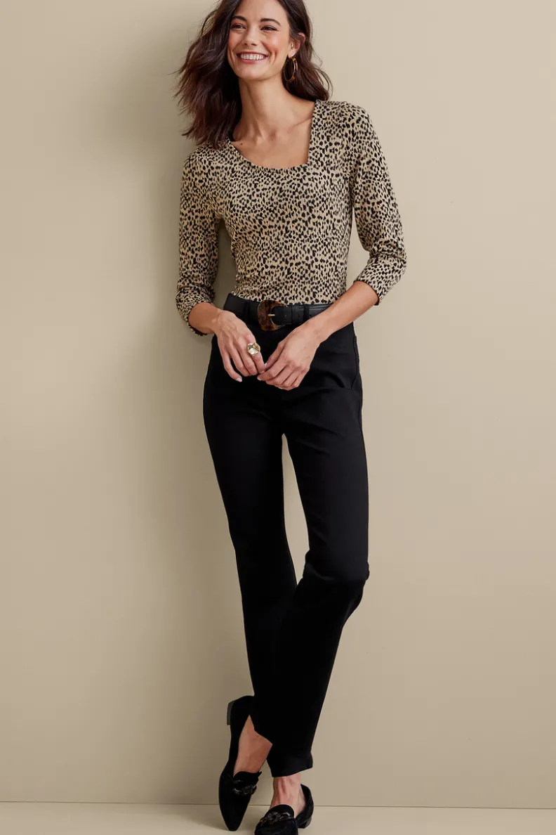 Soft Surroundings Ultimate Denim Pull-On Bootcut Jeans| Jeans