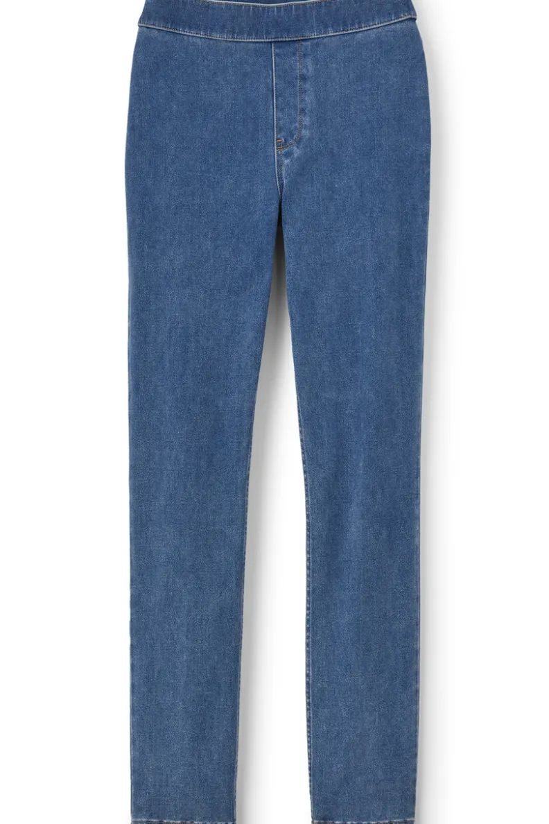 Soft Surroundings Ultimate Denim Pull-On Slim Leg Jeans| Jeans