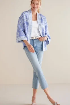 Soft Surroundings Ultimate Denim Slim Leg Crop Jeans| Jeans