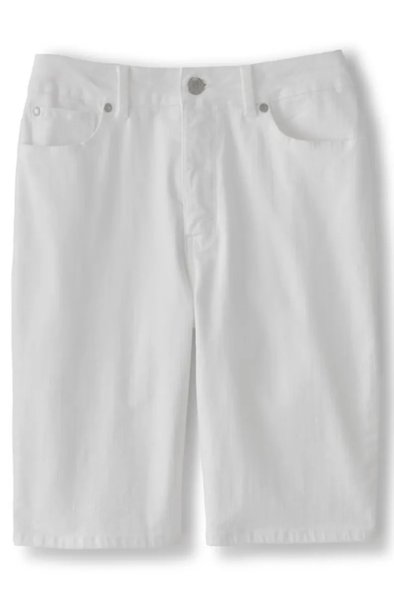 Soft Surroundings Ultimate Denim Slim Leg Shorts| Jeans|Pants