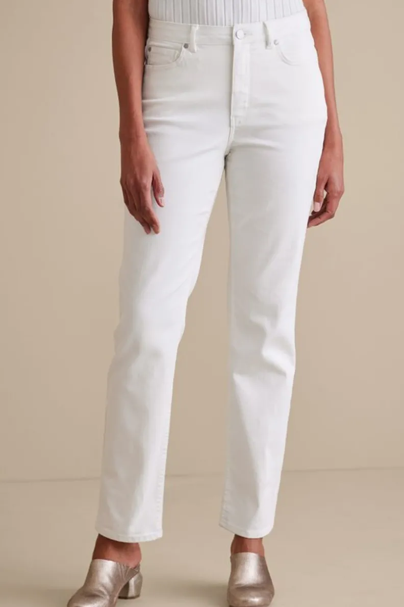 Soft Surroundings Ultimate Denim Straight Leg Jeans| Jeans
