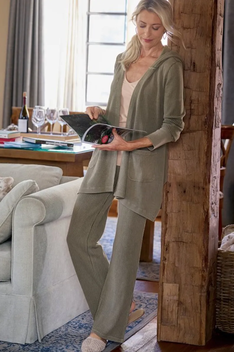 Soft Surroundings Vala Waffle Pull-On Pants| Pants