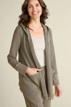 Soft Surroundings Vala Waffle Topper| Toppers|Jackets & Coats