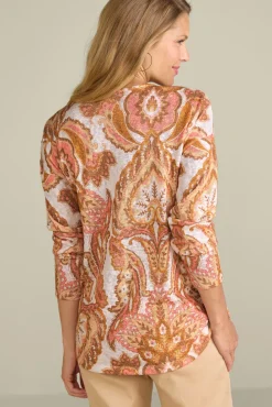 Soft Surroundings Valentina Zip Sweater| Tops|Sweaters & Cardigans