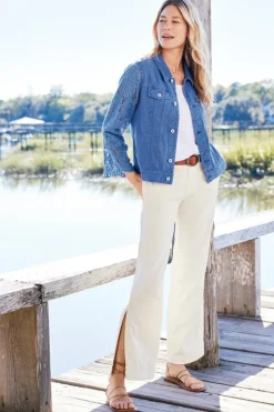 Soft Surroundings Varese Linen Blend Jacket| Jackets & Coats