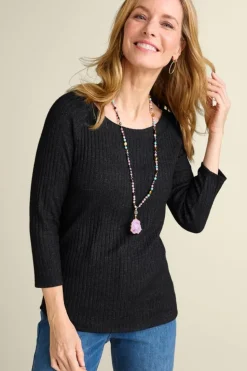 Soft Surroundings Veda Rib Top| Tops