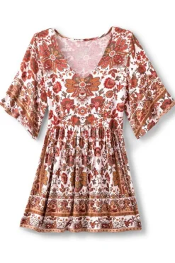 Soft Surroundings Vina Short Sleeve Tunic| Tops|Tunics & Leggings