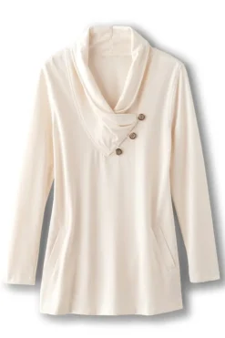 Soft Surroundings Westminster Tunic Sweatshirt| Tops|Tunics & Leggings
