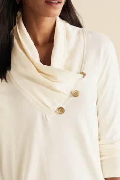 Soft Surroundings Westminster Tunic Sweatshirt| Tops|Tunics & Leggings