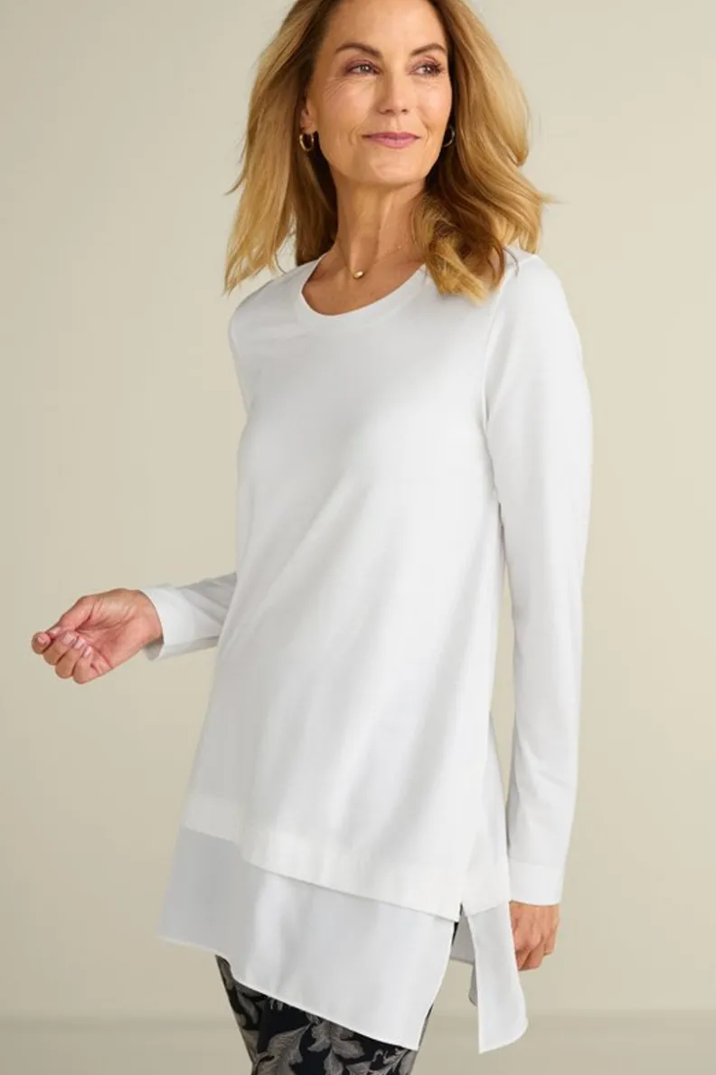 Soft Surroundings Willa Layered Tunic| Tops