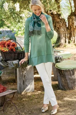 Soft Surroundings Willa Layered Tunic| Tops