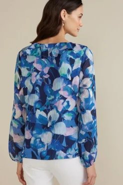Soft Surroundings Xenia Ruffle Top| Tops