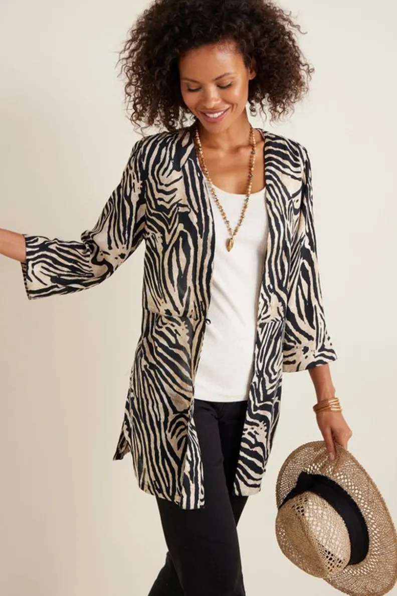 Soft Surroundings Zella Topper| Toppers|Jackets & Coats