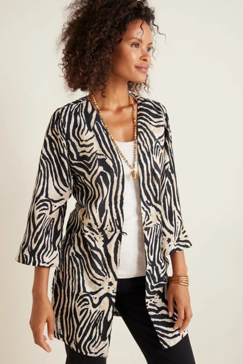 Soft Surroundings Zella Topper| Toppers|Jackets & Coats