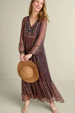 Soft Surroundings Zellige Maxi Dress| Dresses