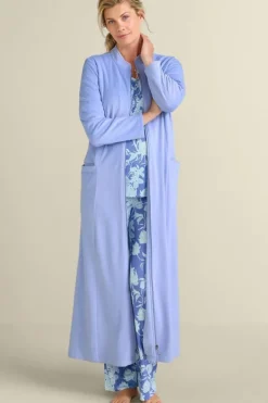 Soft Surroundings Zinfandel Zip Up Robe| Sleepwear & Lounge