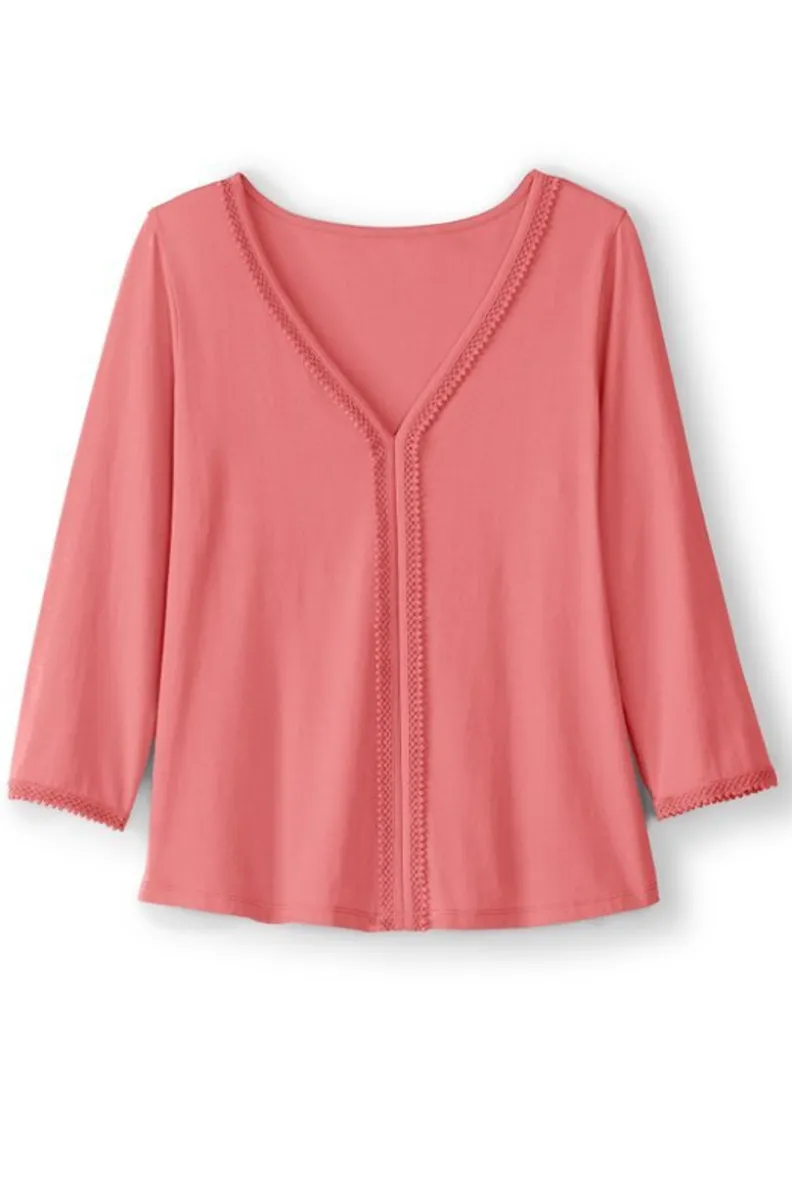 Soft Surroundings Zoey Tee| Tops